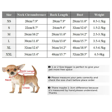 Winter Warm Dog Coat Jacket Windproof Dog Clothes for Small Dogs Padded Clothing Chihuahua Clothes Pet Supplies, Gift For Pet 73